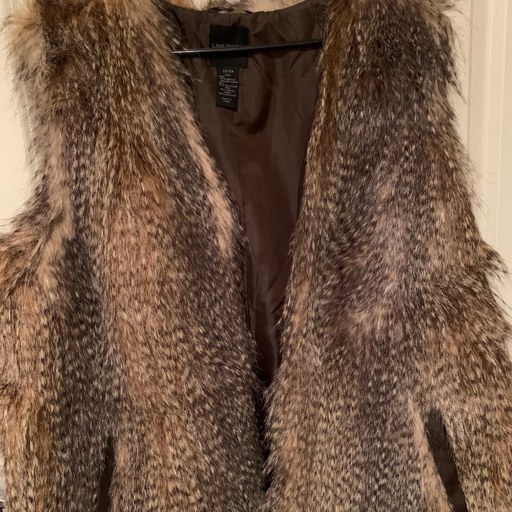 Lane Bryant Faux Fur Vest